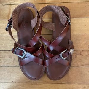 American Eagle Western Sandals